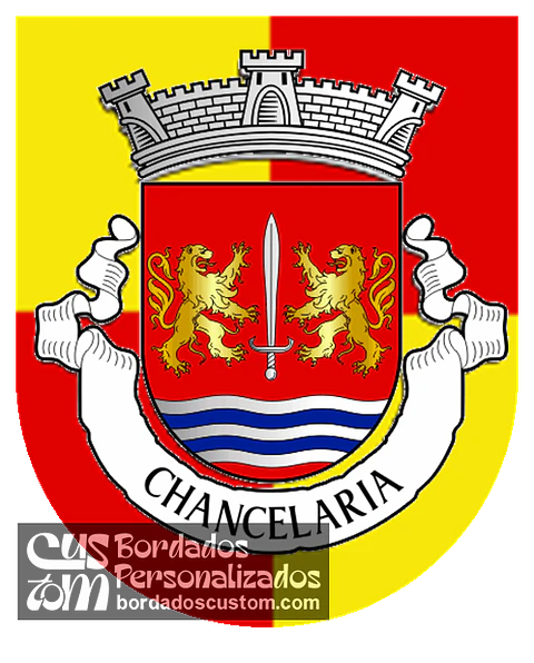 Emblema Bordado Freguesia de Chancelaria (Torres Novas, Santarém)