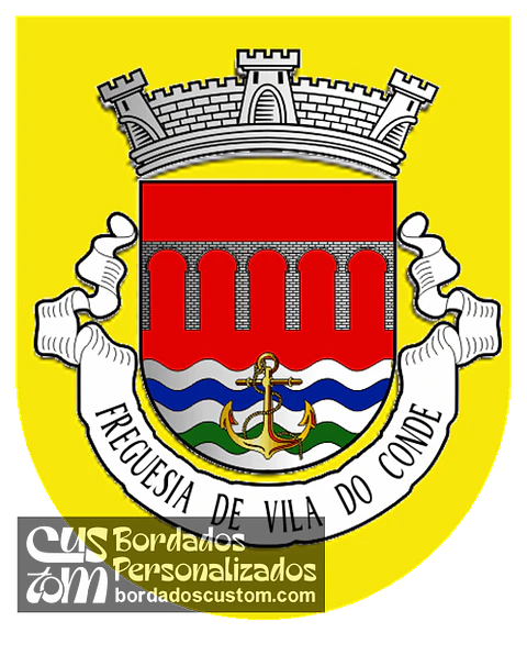 Emblema Bordado Freguesia de Vila do Conde (Vila do Conde, Porto)