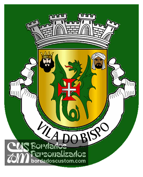 Emblema Bordado Município de Vila do Bispo (Faro)