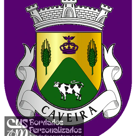 Emblema Bordado Freguesia de Caveira (Santa Cruz das Flores, Açores) 1
