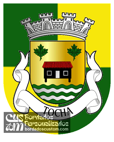 Emblema Bordado Freguesia de Tocha (Cantanhede, Coimbra)