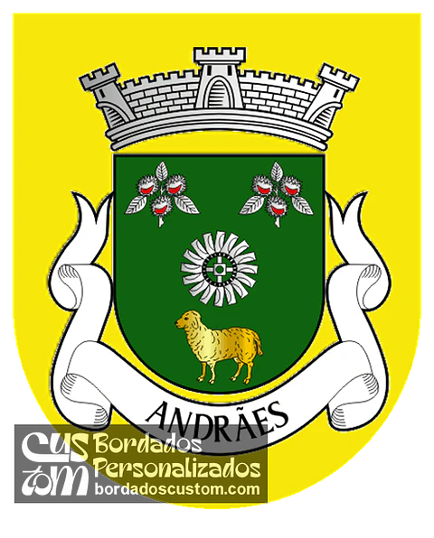 Emblema Bordado Freguesia de Andrães (Vila Real, Vila Real)