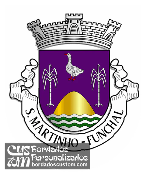 Emblema Bordado Freguesia de São Martinho (Funchal, Madeira)