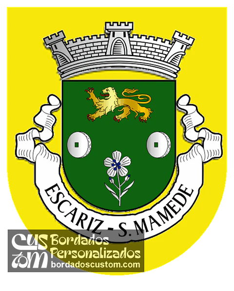 Emblema Bordado Antiga Freguesia de Escariz (São Mamede) (Vila Verde, Braga)