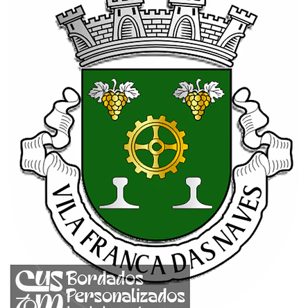 Emblema Bordado Antiga Freguesia de Vila Franca das Naves (Trancoso, Guarda) 1