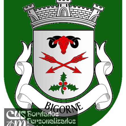 Emblema Bordado Antiga Freguesia de Bigorne (Lamego, Viseu) 1