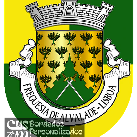 Emblema Bordado Antiga Freguesia de Alvalade (Lisboa, Lisboa) 1