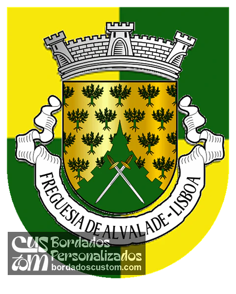 Emblema Bordado Antiga Freguesia de Alvalade (Lisboa, Lisboa)