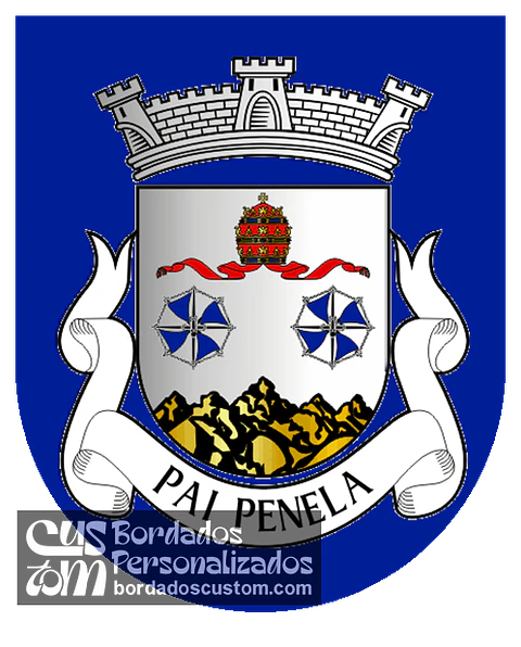 Emblema Bordado Antiga Freguesia de Pai Penela (Mêda, Guarda)