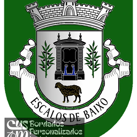 Emblema Bordado Antiga Freguesia de Escalos de Baixo (Castelo Branco, Castelo Branco) 1