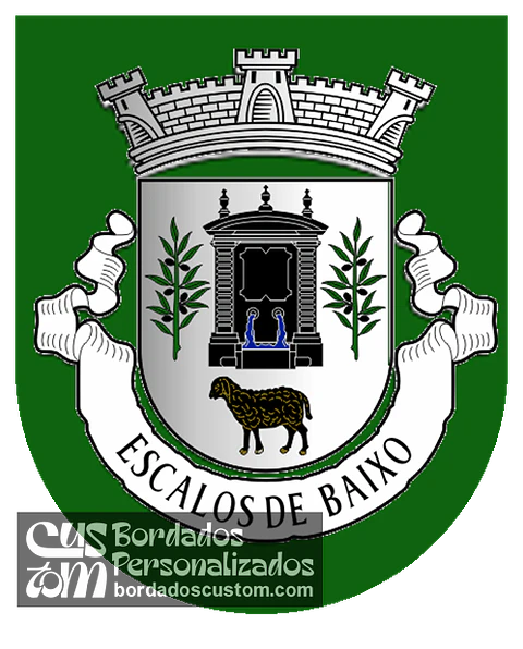 Emblema Bordado Antiga Freguesia de Escalos de Baixo (Castelo Branco, Castelo Branco)