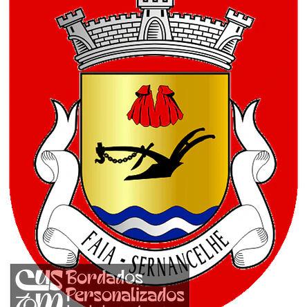 Emblema Bordado Freguesia de Faia (Sernancelhe, Viseu) 1