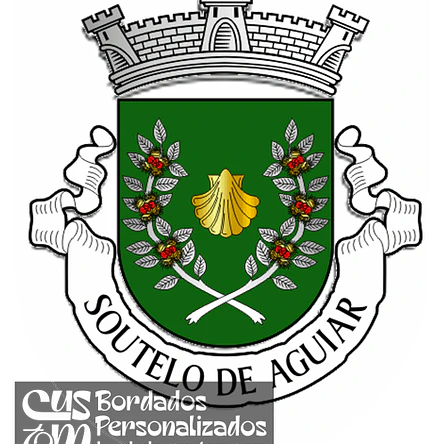 Emblema Bordado Freguesia de Soutelo de Aguiar (Vila Pouca de Aguiar, Vila Real) 1