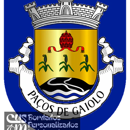 Emblema Bordado Antiga Freguesia de Paços de Gaiolo (Marco de Canaveses, Porto) 1