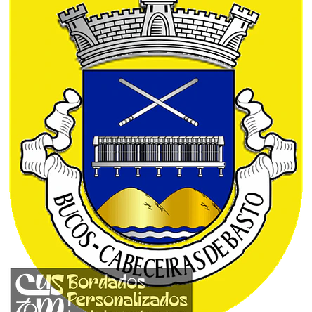 Emblema Bordado Freguesia de Bucos (Cabeceiras de Basto, Braga) 1