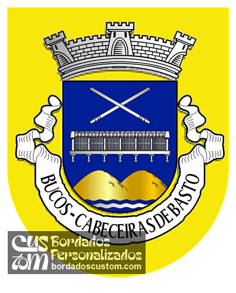 Emblema Bordado Freguesia de Bucos (Cabeceiras de Basto, Braga)