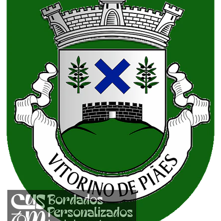 Emblema Bordado Antiga Freguesia de Vitorino de Piães (Ponte de Lima, Viana do Castelo) 1