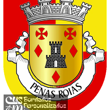 Emblema Bordado Freguesia de Penas Roias (Mogadouro, Bragança) 1
