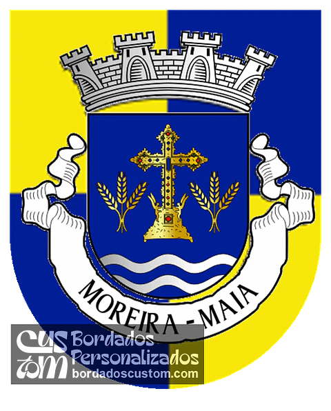 Emblema Bordado Freguesia de Moreira (Maia, Porto)