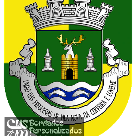 Emblema Bordado Freguesia de Vila Nova de Cerveira e Lovelhe (Vila Nova de Cerveira, Viana do Castelo) 1