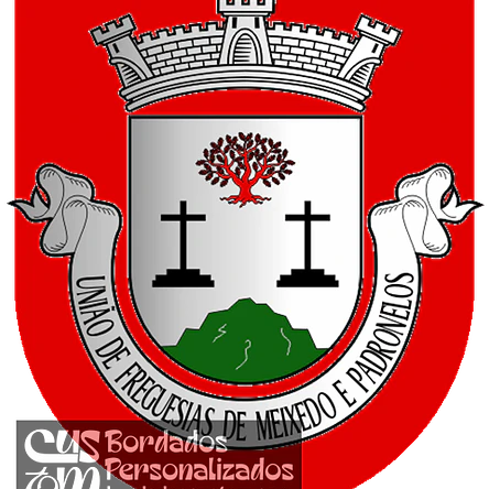 Emblema Bordado Freguesia de Meixedo e Padornelos (Montalegre, Vila Real) 1