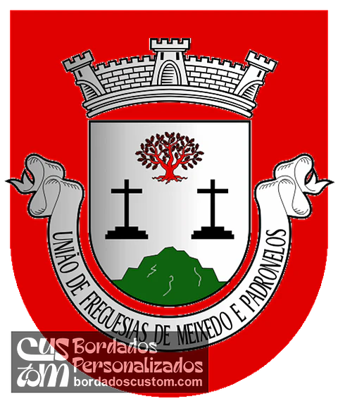 Emblema Bordado Freguesia de Meixedo e Padornelos (Montalegre, Vila Real)