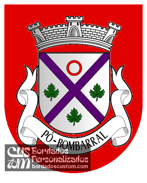 Emblema Bordado Freguesia de Pó (Bombarral, Leiria)