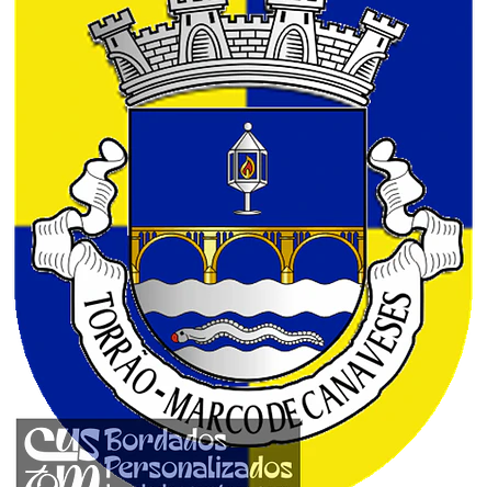 Emblema Bordado Antiga Freguesia de Torrão (Marco de Canaveses, Porto) 1
