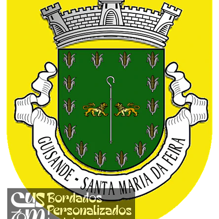 Emblema Bordado Antiga Freguesia de Guisande (Santa Maria da Feira, Aveiro) 1