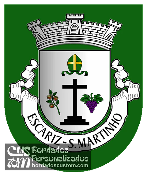 Emblema Bordado Antiga Freguesia de Escariz (São Martinho) (Vila Verde, Braga)