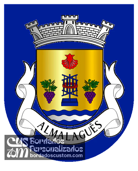 Emblema Bordado Freguesia de Almalaguês (Coimbra, Coimbra)