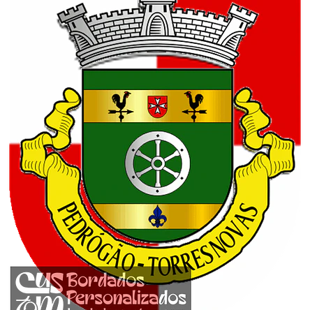 Emblema Bordado Freguesia de Pedrógão (Torres Novas, Santarém) 1