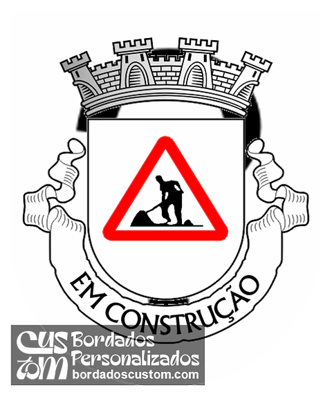 Emblema Bordado Freguesia de Avintes (Vila Nova de Gaia, Porto)