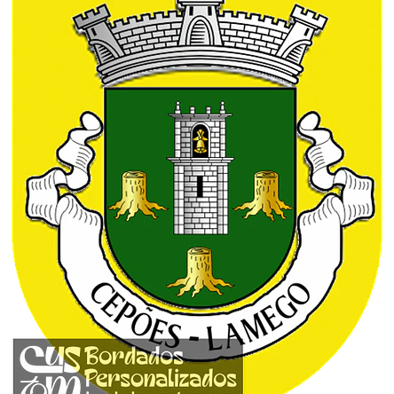 Emblema Bordado Antiga Freguesia de Cepões (Lamego, Viseu) 1