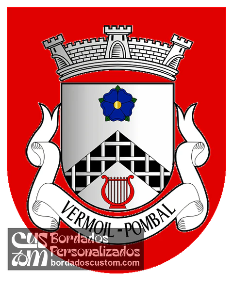 Emblema Bordado Freguesia de Vermoil (Pombal, Leiria)