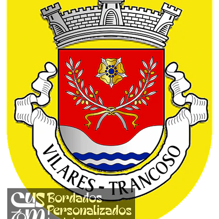 Emblema Bordado Antiga Freguesia de Vilares (Trancoso, Guarda) 1
