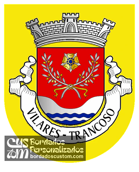 Emblema Bordado Antiga Freguesia de Vilares (Trancoso, Guarda)