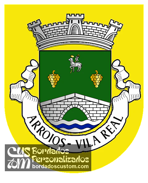 Emblema Bordado Freguesia de Arroios (Vila Real, Vila Real)