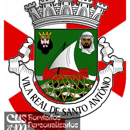 Emblema Bordado Município de Vila Real de Santo António (Faro) 1