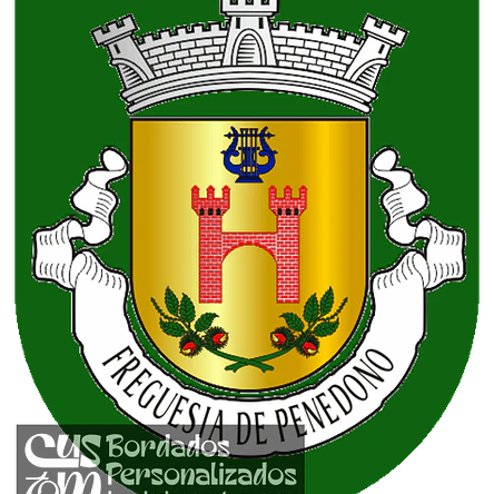 Emblema Bordado Antiga Freguesia de Penedono (Penedono, Viseu) 1
