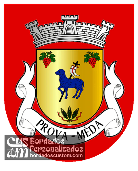Emblema Bordado Antiga Freguesia de Prova (Mêda, Guarda)
