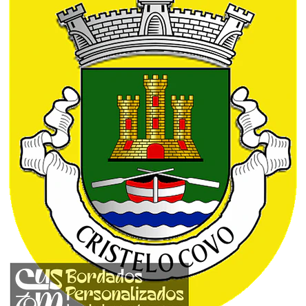Emblema Bordado Antiga Freguesia de Cristelo Covo (Valença, Viana do Castelo) 1