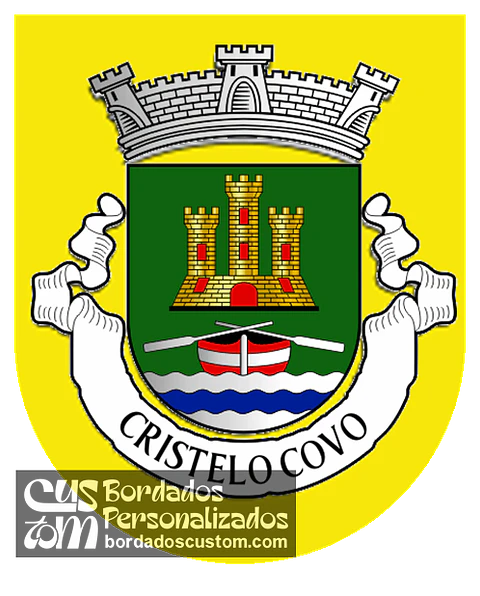Emblema Bordado Antiga Freguesia de Cristelo Covo (Valença, Viana do Castelo)