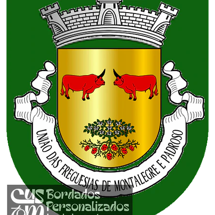 Emblema Bordado Freguesia de Montalegre e Padroso (Montalegre, Vila Real) 1