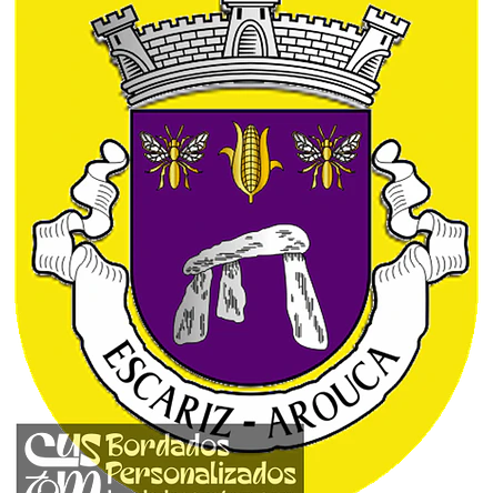 Emblema Bordado Freguesia de Escariz (Arouca, Aveiro) 1