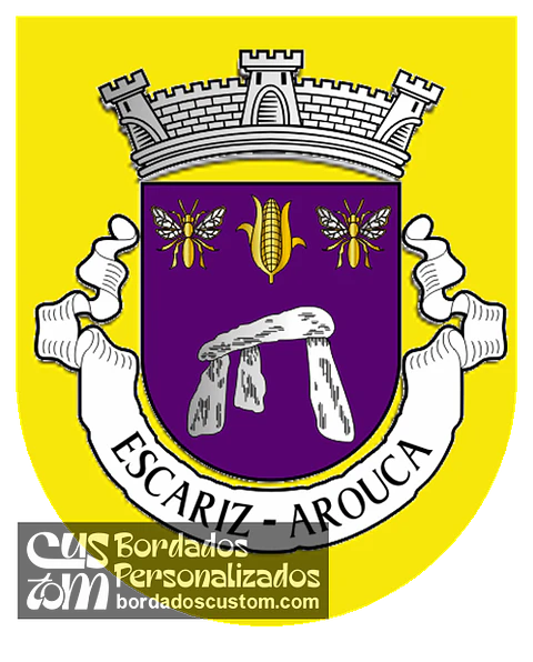 Emblema Bordado Freguesia de Escariz (Arouca, Aveiro)