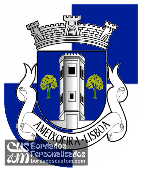 Emblema Bordado Antiga Freguesia de Ameixoeira (Lisboa, Lisboa)