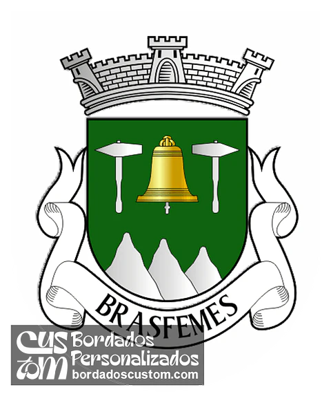 Emblema Bordado Freguesia de Brasfemes (Coimbra, Coimbra)