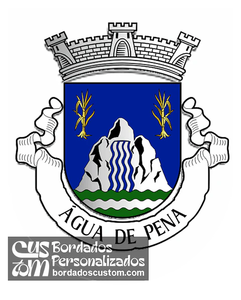 Emblema Bordado Freguesia de Água de Pena (Machico, Madeira)