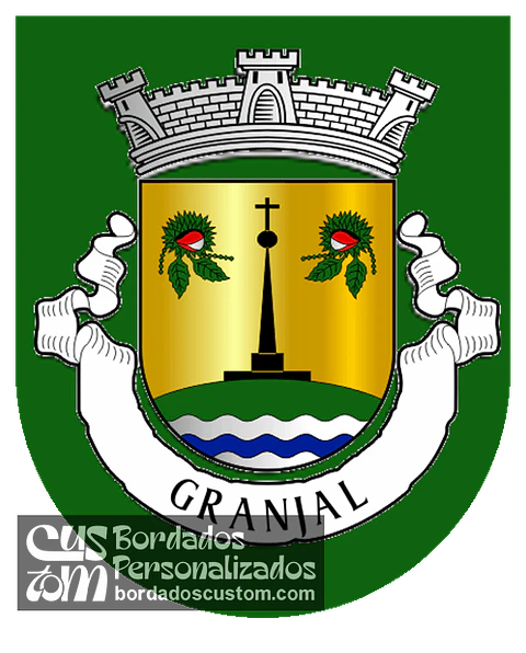 Emblema Bordado Freguesia de Granjal (Sernancelhe, Viseu)